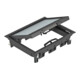OBO Bettermann Insert d'appareil Vertr gsw GES6-2U10T 9011