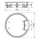 OBO Bettermann Insert d’appareils pour montage universel GESR7 10U 7011