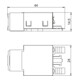 OBO Bettermann Module de connexion blindé Cat.6 ASM-C6 G