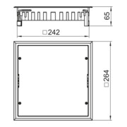 OBO Bettermann Module prise de tirage Vertr gsw ZES9-2 U10T 9011-4