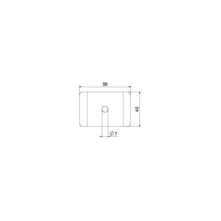 OBO Bettermann Pièce de serrage M6 pour GKS 50 07 FS Goulotte à treillis