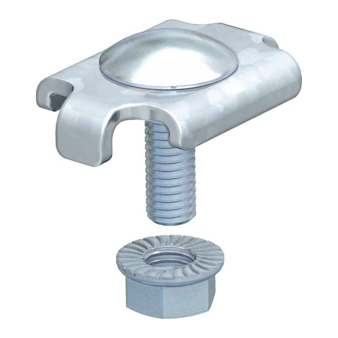 OBO Bettermann Pièce de serrage pour gouttière à grille GKS 34 G