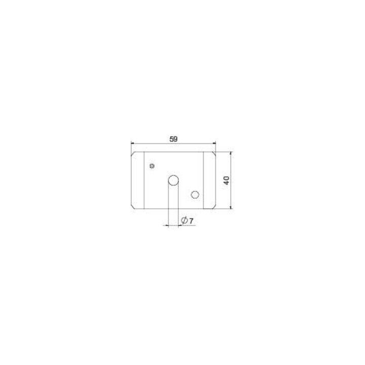 OBO Bettermann Pièce de serrage Vertr GKS 50 07 FT