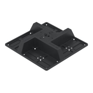 OBO Bettermann Pied universel UniBase 6 pierres jusqu’à 6 cm