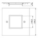 OBO Bettermann Plaque de couverture 1 module 45 VH-P4