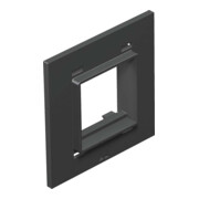 OBO Bettermann Plaque de couverture 1f Mod.45 pour T4L/T8NL T8NL P45 9011-1
