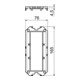 OBO Bettermann Plaque de couverture pour UT3, 3 modules 45 UT3 P3