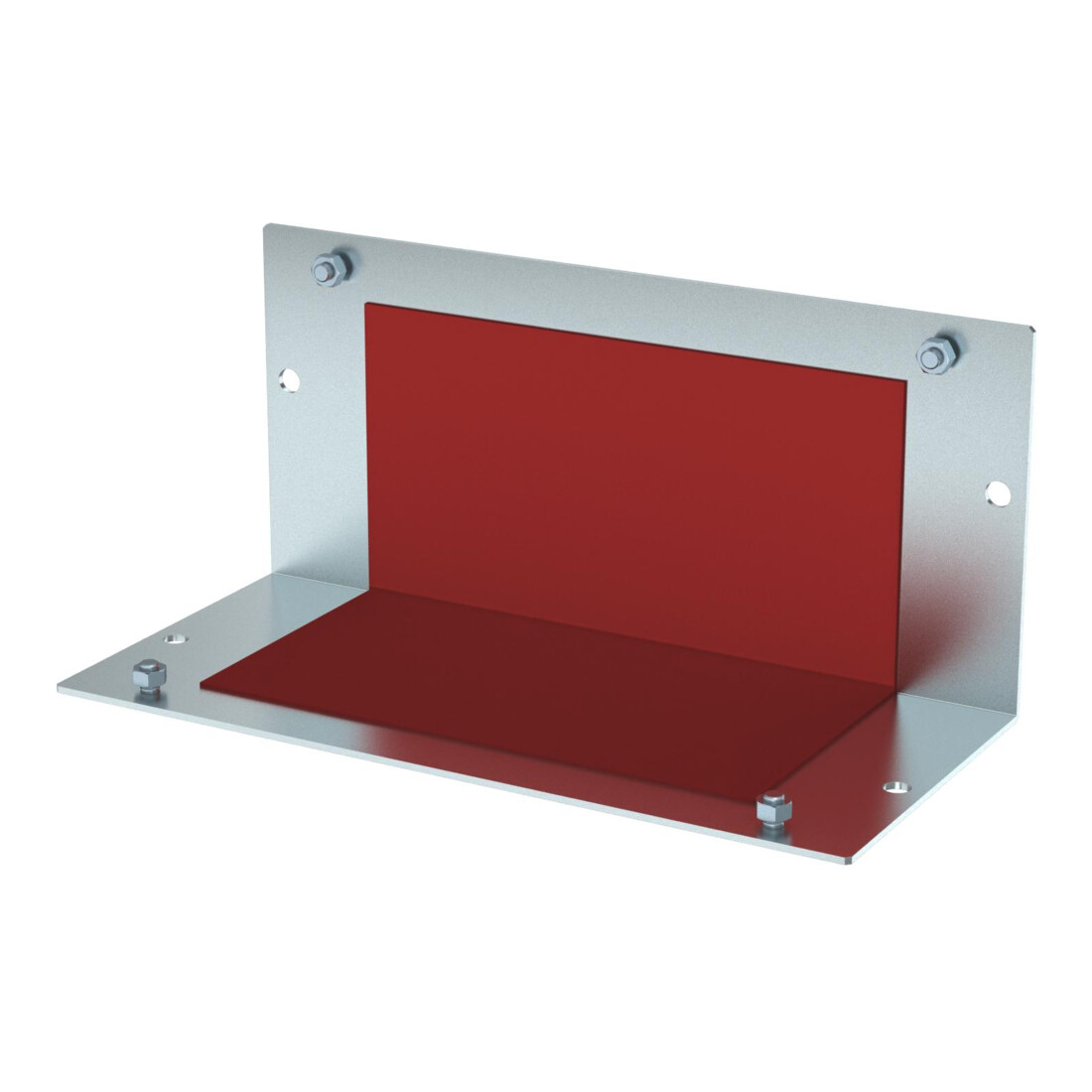 OBO Bettermann Plaque de fixation intérieure angle 100 × 250 mm BSKM-GI 1025