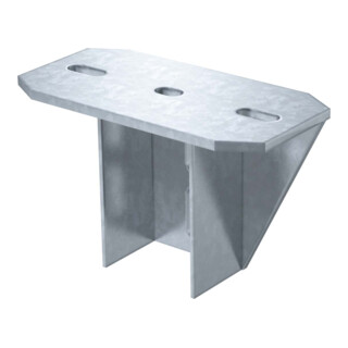 OBO Bettermann Plaque de fixation Vertr pour U-manche KU 7 NOX FT