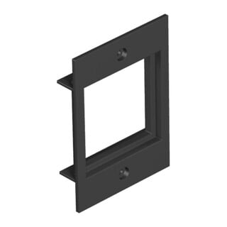 OBO Bettermann Plaque de recouvrement 1f module 45 pour T4B P6 9011
