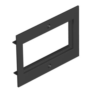 OBO Bettermann Plaque de recouvrement 2f Module 45 pour T4B P7 9011