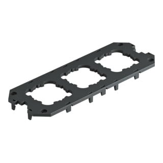 OBO Bettermann Plaque de recouvrement 3x50 ZP, 208mm UT4 D3