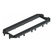 OBO Bettermann Plaque de recouvrement pour UT4, 4 modules 45 UT4 P4-1