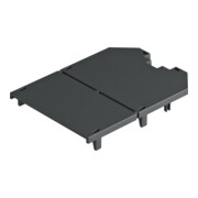 OBO Bettermann Plaque de recouvrement pour UT4, aveugle UT34 P0-1