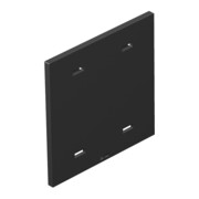 OBO Bettermann Plaque de recouvrement sans motif de trous T4L/T8NL T8NL P01 9011-3
