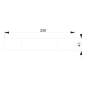 OBO Bettermann Plaque de signalisation pour maintien de fonction KS-E DE-4