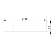 OBO Bettermann Plaque de signalisation pour maintien de fonction KS-E DE-5