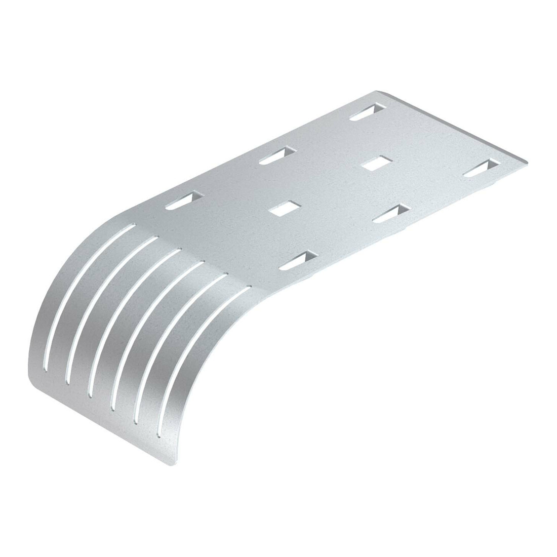OBO Bettermann Plaque de sortie de câble Vertr 192×85×51 mm KAB GR FS