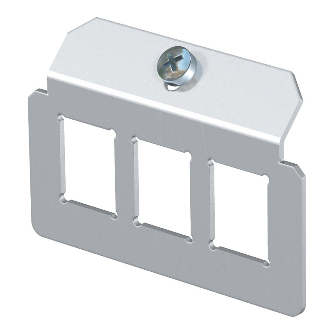 OBO Bettermann Plaque de support 3x motif de trous Type C MTM 3C