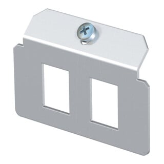 OBO Bettermann Plaque de support Vertr 2x motif de trous Type A MTM 2A