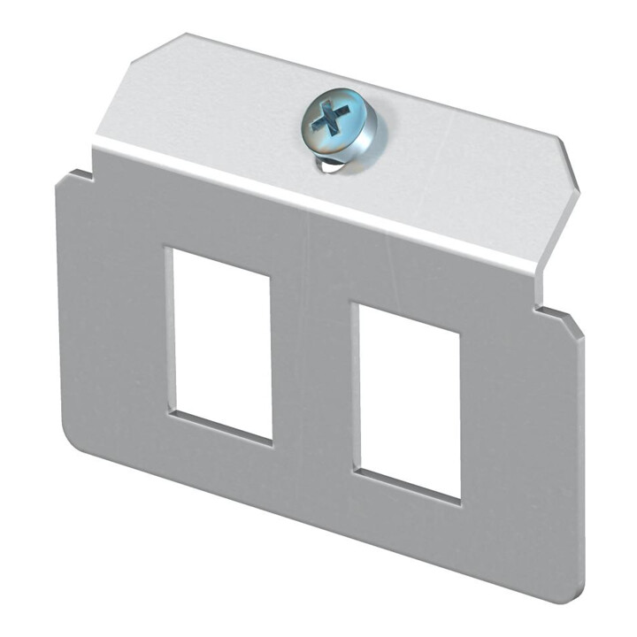 OBO Bettermann Plaque de support Vertr 2x motif de trous Type A MTM 2A