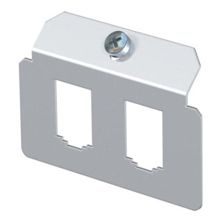 OBO Bettermann Plaque de support Vertr 2x motif de trous Type B MTM 2B