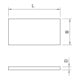 OBO Bettermann Plaque en silicate de calcium 1000×250×30mm gr-bl KSI-P3