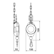 OBO Bettermann Positionneur Vertr pour VH jusqu’à 6 kg VH-POS-4
