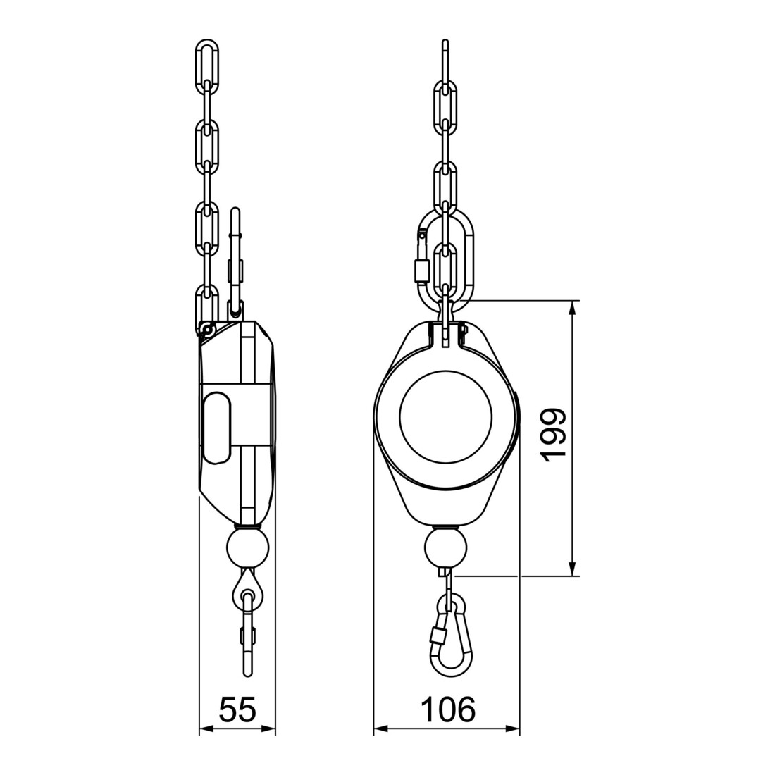 OBO Bettermann Positionneur Vertr pour VH jusqu’à 6 kg VH-POS