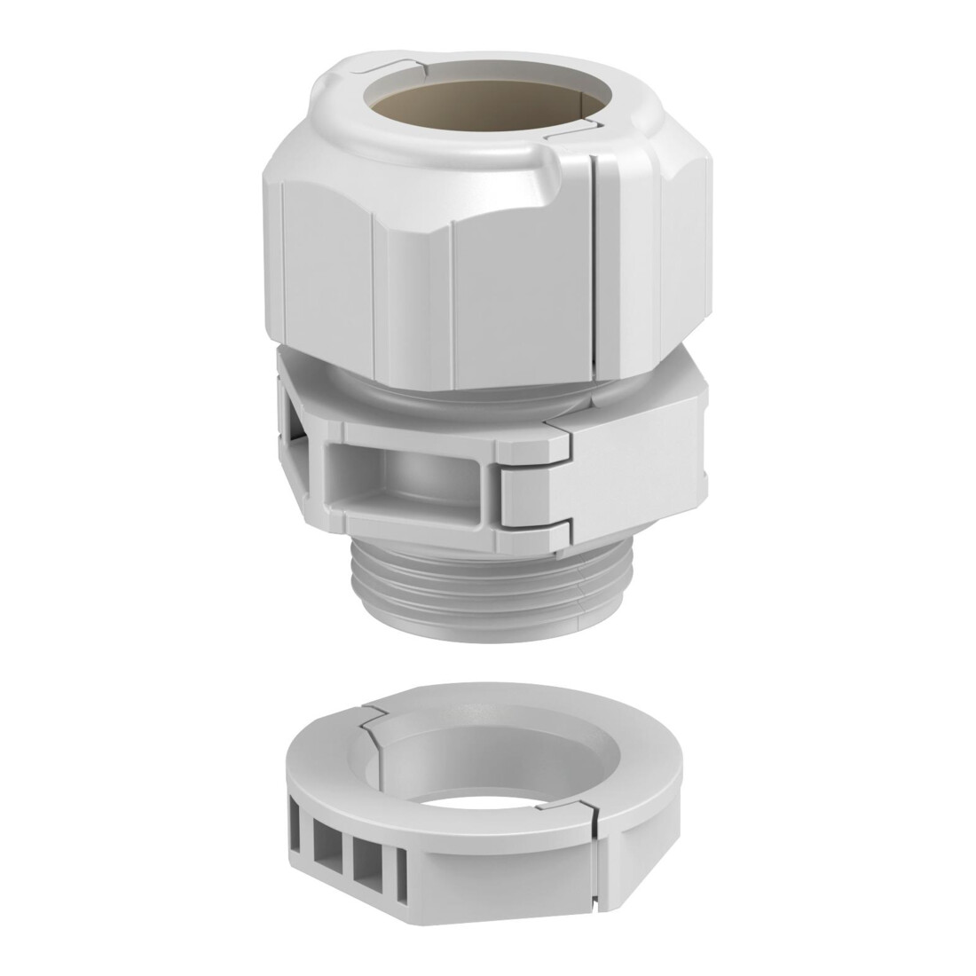 OBO Bettermann Presse-étoupe divisible avec écrou V-TEC TB25 09-11