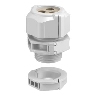 OBO Bettermann Presse-étoupe divisible V-TEC TB25 3x9 avec écrou de blocage