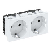 OBO Bettermann Prise 0 degré, 2 pôles avec terre STD-D0 RW2-1