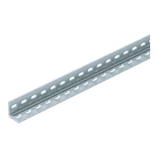 OBO Bettermann Profilé d’angle perforé 30 × 35 × 2000, acier, FT WP 30 35 2000