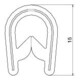 OBO Bettermann Protection d'angle KSB 4 PVC