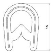 OBO Bettermann Protection d'angle KSB 4 PVC-4