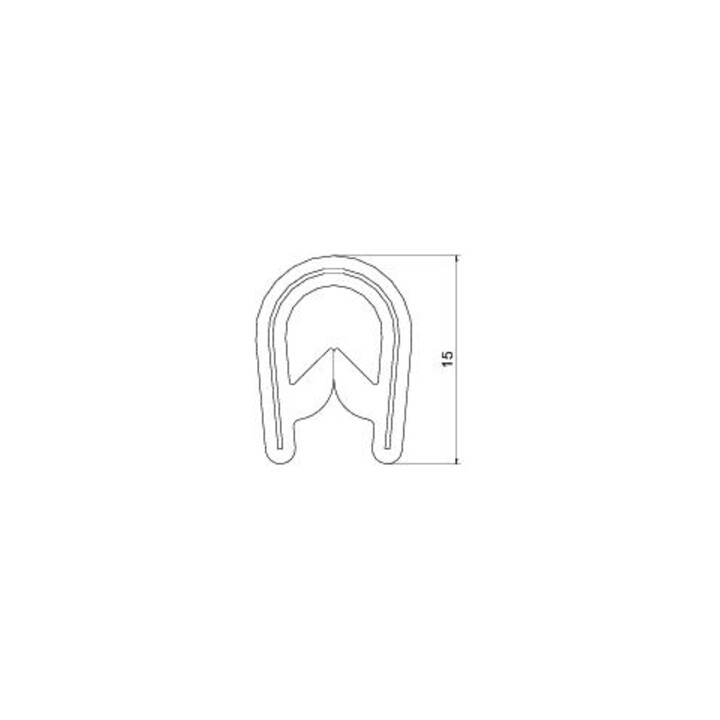 OBO Bettermann Protection d'angle KSB 4 PVC