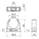 OBO Bettermann Quick-Schelle 2955 F M32 flammwidrig STGR