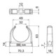 OBO Bettermann Quick-Schelle M50 2955 SW