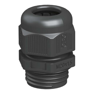 OBO Bettermann Raccord de câble métrique complet V-TEC VM20 SW