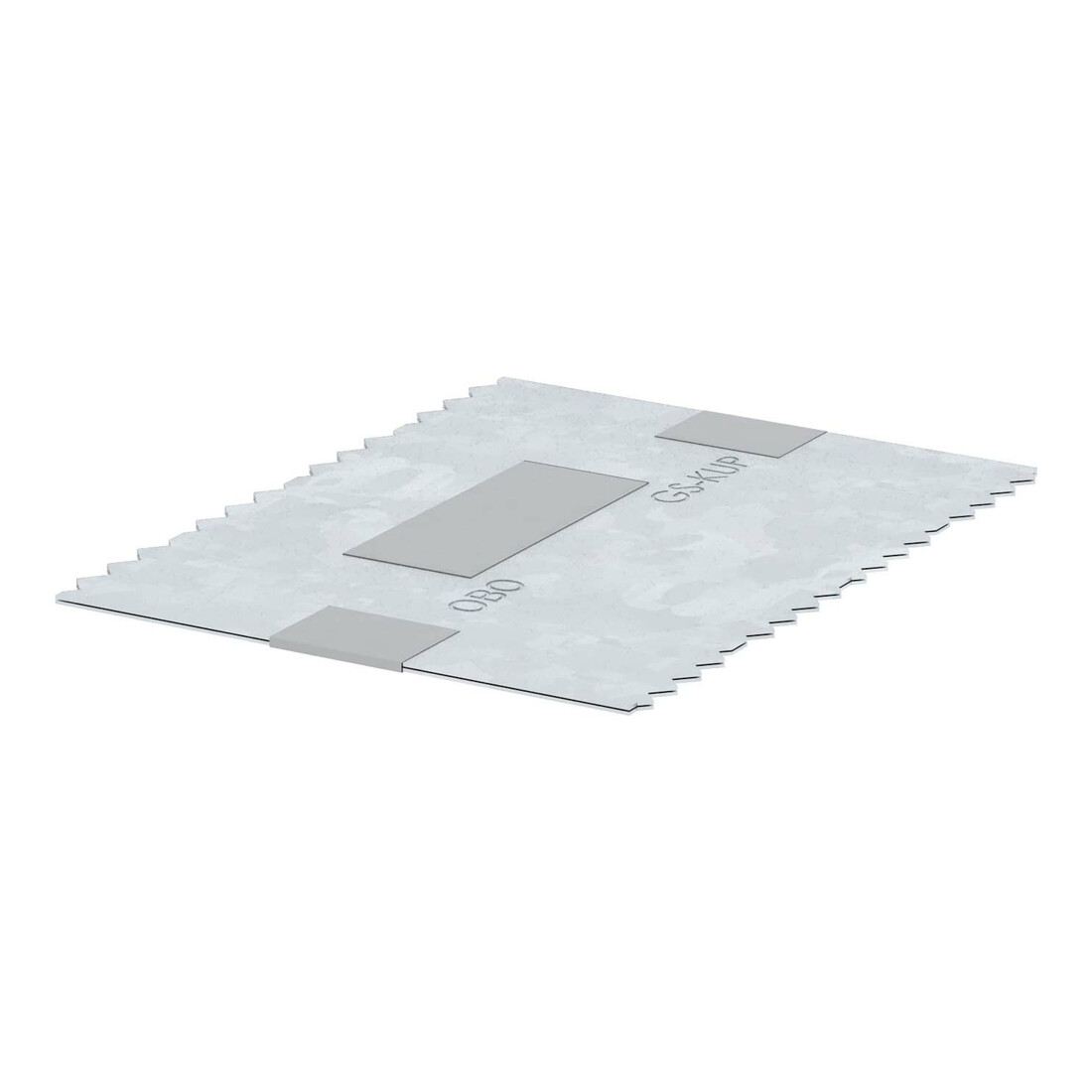 OBO Bettermann Raccord de dérivation universel pour profondeur de canal 90 GS-KUP90 (VE2)