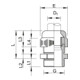 OBO Bettermann Raccord de serrage VTEC EX M20 SW