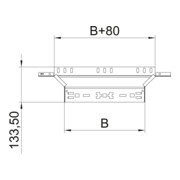 OBO Bettermann Raccord d’embranchement à monter 60×100 mm RAAM 610 FS-4