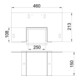 OBO Bettermann Raccord mural Vertr I120 100×250 mm BSKM-WA 1025