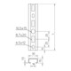 OBO Bettermann Rail de distribution EN50024 CM3015P2000FS