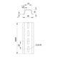 OBO Bettermann Rail DIN perforé 2069 15 1,5 GTPL