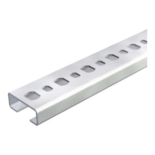 OBO Bettermann Rail profilé en bande, galvanisé, CL2510P2000FS