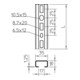 OBO Bettermann Rail profilé perforé CML3518P0500FS