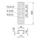 OBO Bettermann Rail profilé perforé CML3518P0500FS