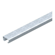 OBO Bettermann Rail profilé professionnel zingué par immersion AML3518UP2000FT-1