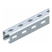 OBO Bettermann Rail profilée professionnelle avec perçage latéral MS4141PP0300FT-1